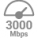 3000Mbps